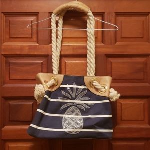 Tommy Bahama Sequin Pineapple Tote